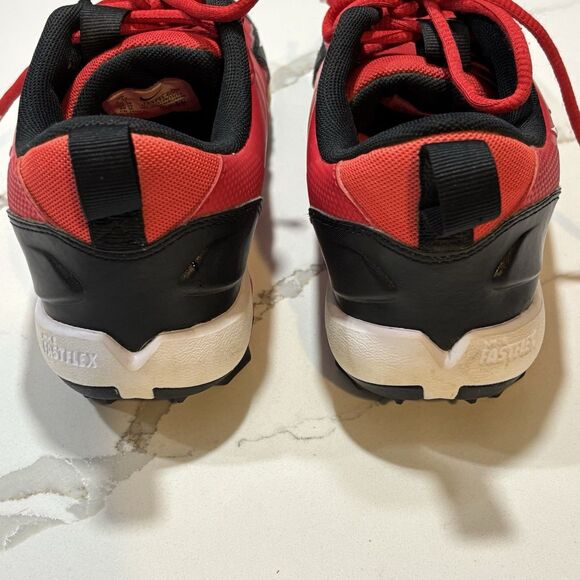 Nike Fast Flex Trout Football Cleats Red Black Boys Size 5.5Y - Picture 8 of 13